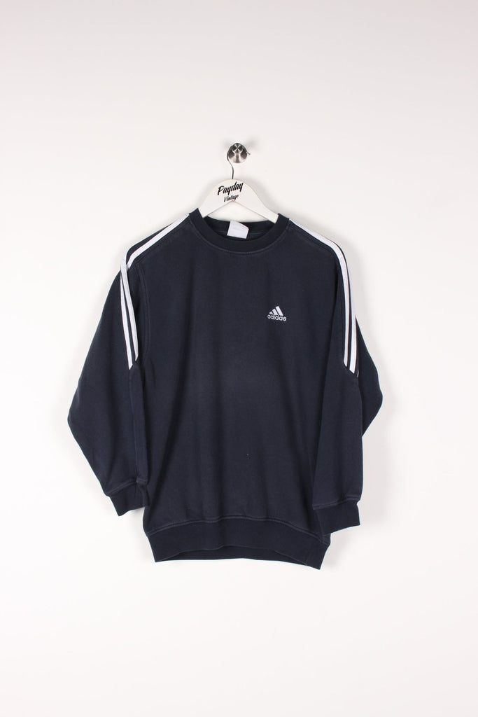 00's Adidas Sweatshirt Navy Small - Payday Vintage