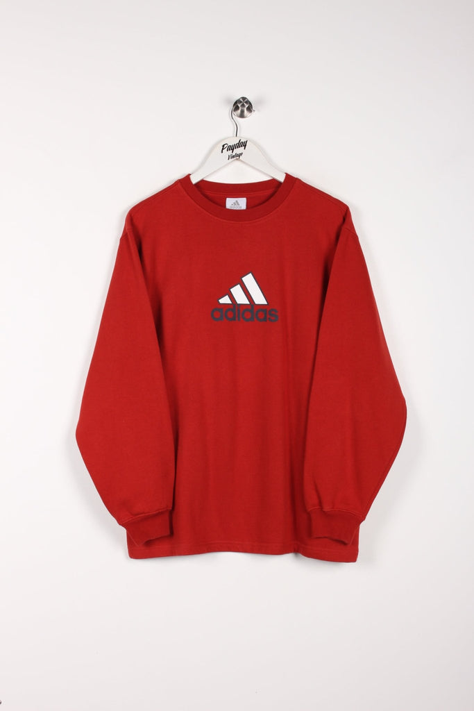 00's Adidas Sweatshirt Red Large - Payday Vintage