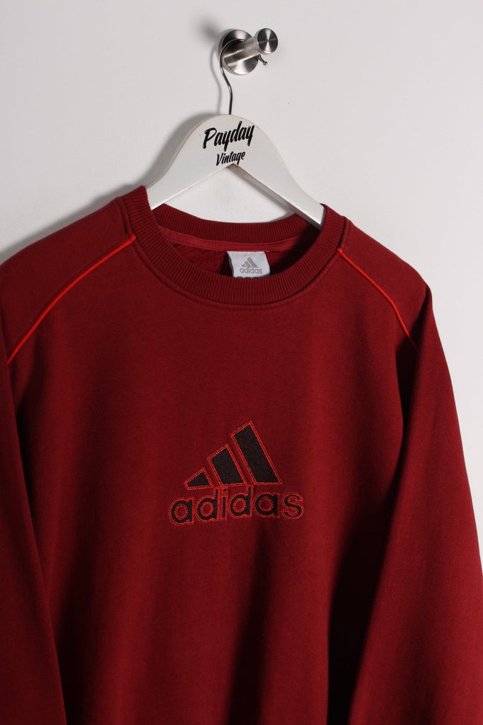 00's Adidas Sweatshirt Red Large - Payday Vintage