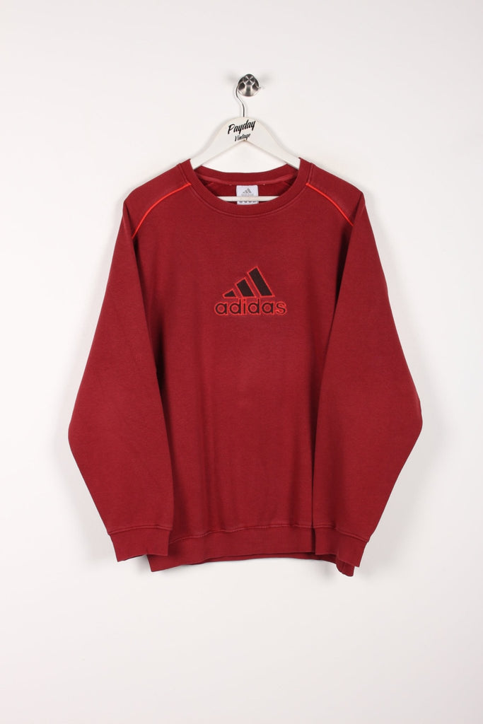 00's Adidas Sweatshirt Red Large - Payday Vintage