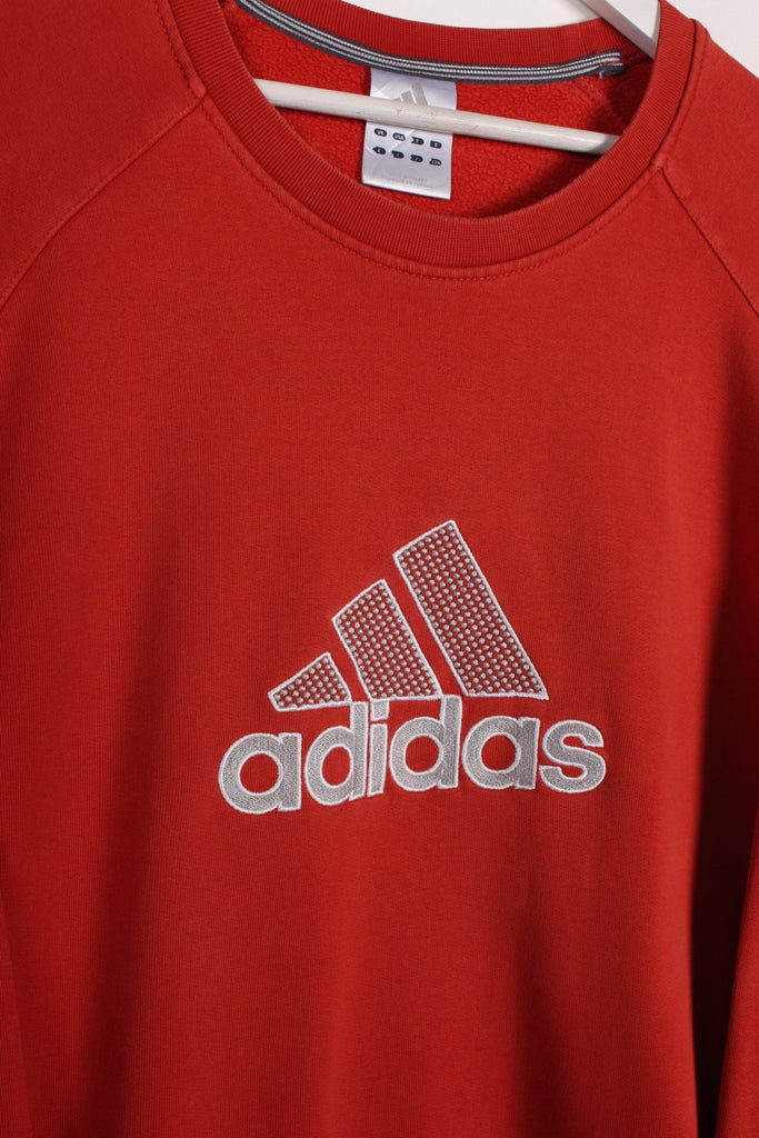 00's Adidas Sweatshirt Red XL - Payday Vintage