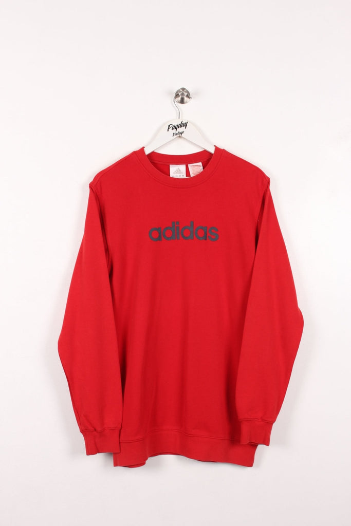 00's Adidas Sweatshirt Red XL - Payday Vintage