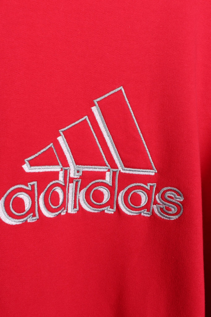 00's Adidas Sweatshirt Red XXL - Payday Vintage