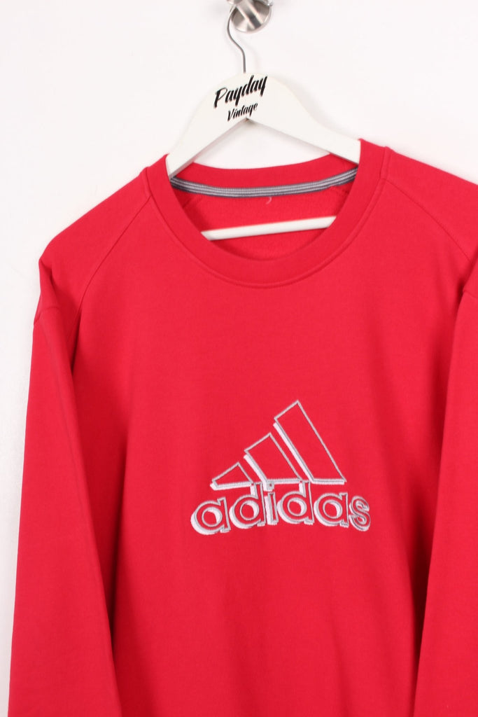 00's Adidas Sweatshirt Red XXL - Payday Vintage