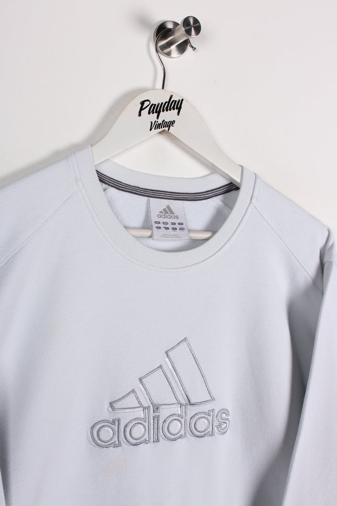 00's Adidas Sweatshirt White Medium - Payday Vintage