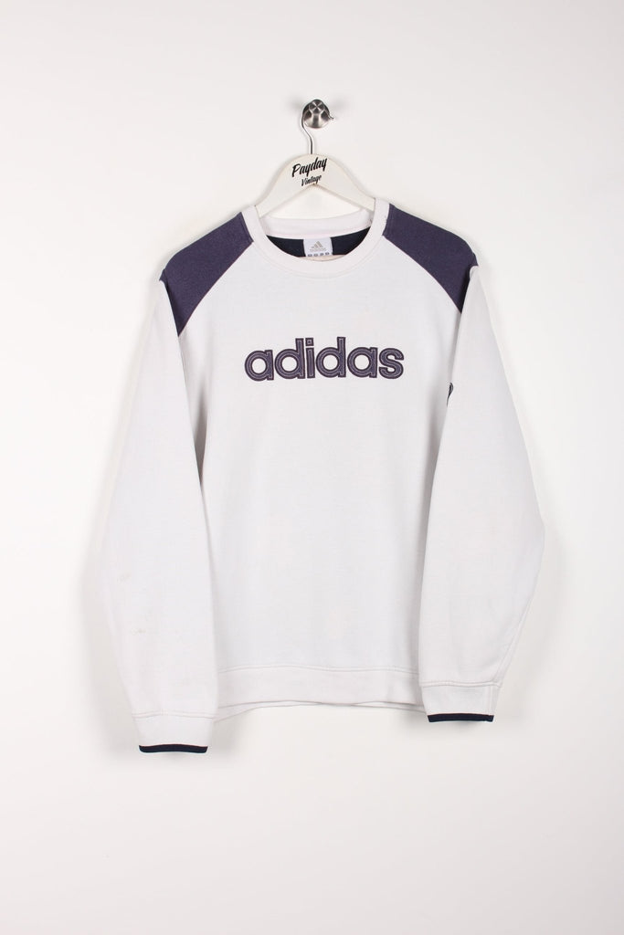 00's Adidas Sweatshirt White Medium - Payday Vintage