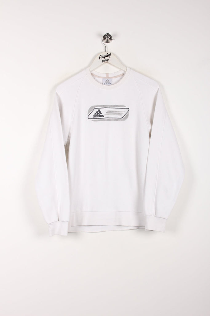 00's Adidas Sweatshirt White Small - Payday Vintage