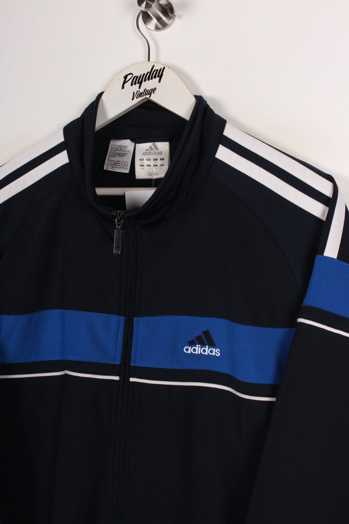 00's Adidas Track Jacket Navy Large - Payday Vintage