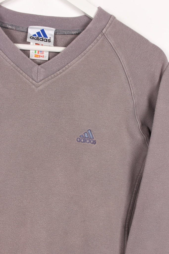 00's Adidas Womens Sweatshirt Grey XS - Payday Vintage