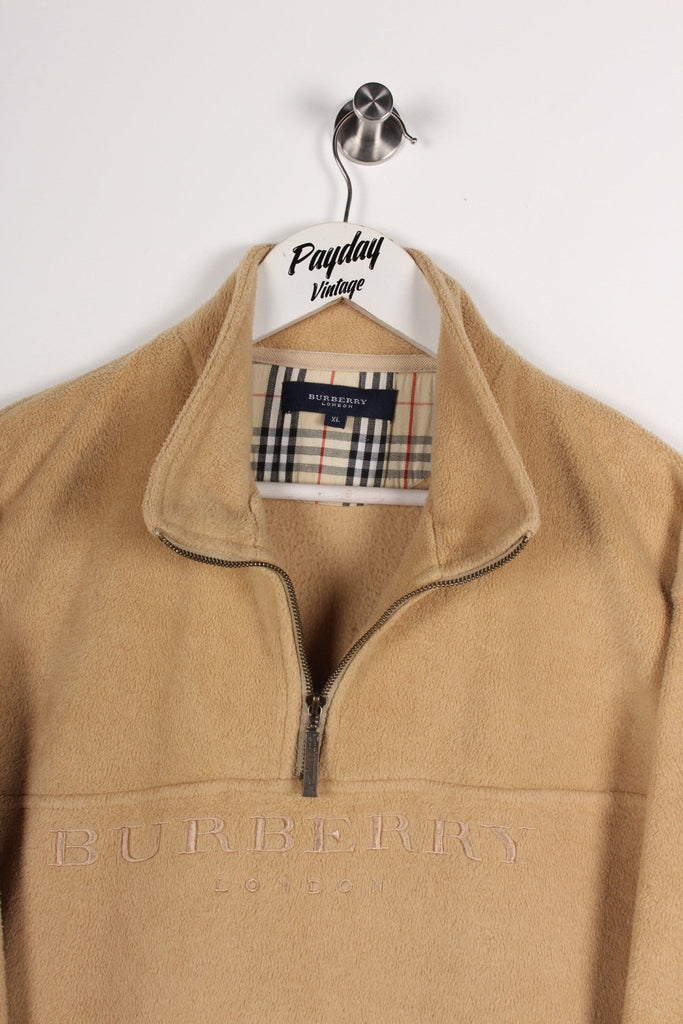 00's Burberry Fleece Beige XL - Payday Vintage