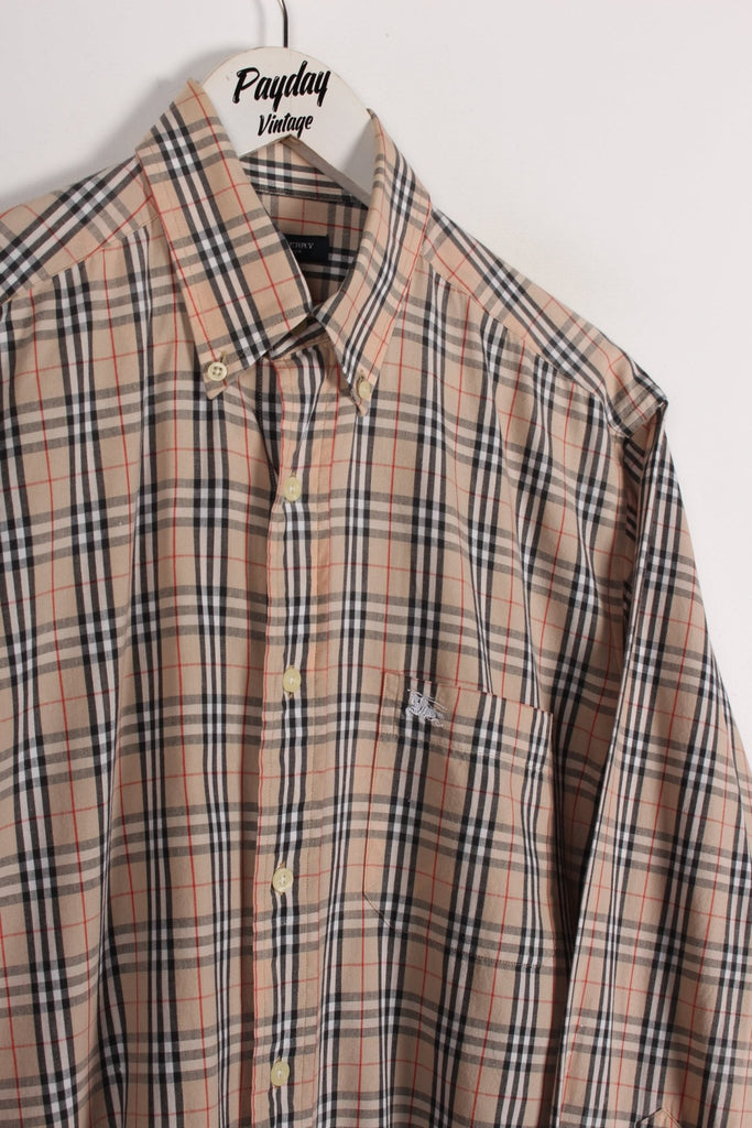 00's Burberry Nova Check Shirt Medium - Payday Vintage