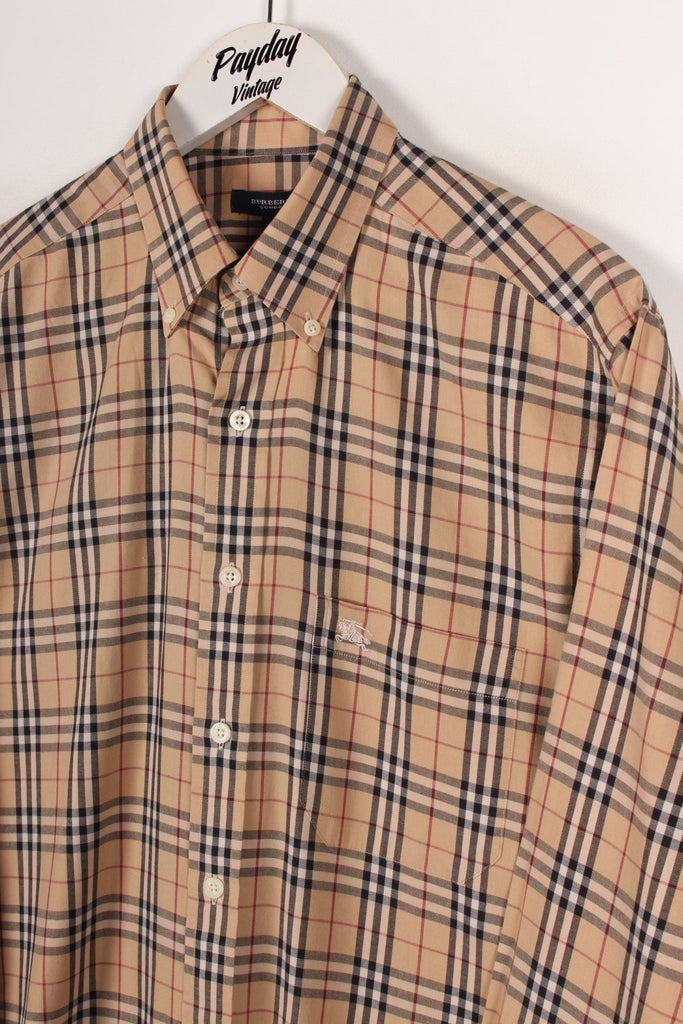 00's Burberry Nova Check Shirt Medium - Payday Vintage