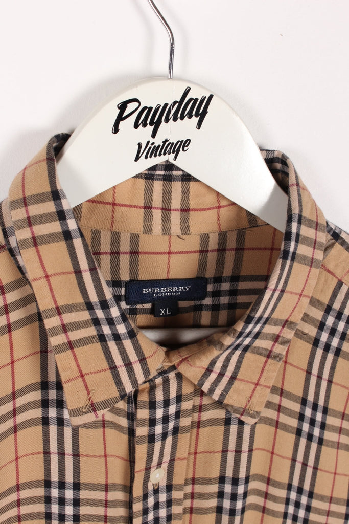 00's Burberry Nova Check Shirt XL - Payday Vintage