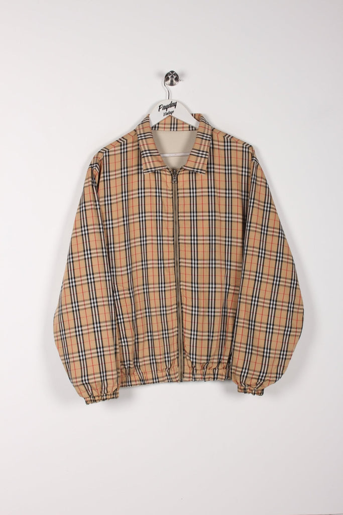 00's Burberry Reversible Nova Check Jacket Medium - Payday Vintage