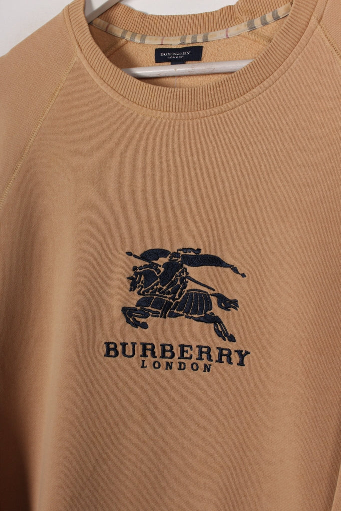 00's Burberry Sweatshirt Beige Large - Payday Vintage