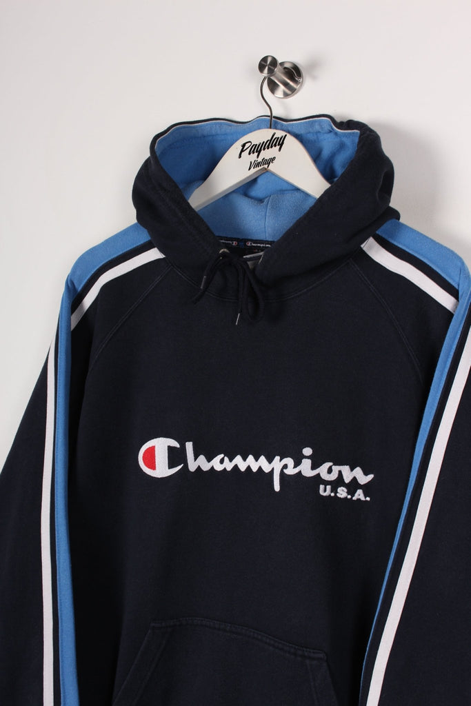 00's Champion Hoodie Navy XL - Payday Vintage