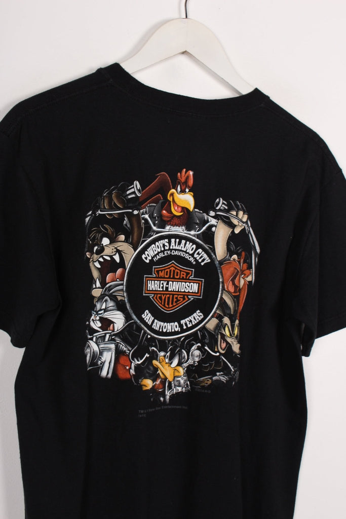 00's Harley Davidson T-Shirt Black Medium - Payday Vintage