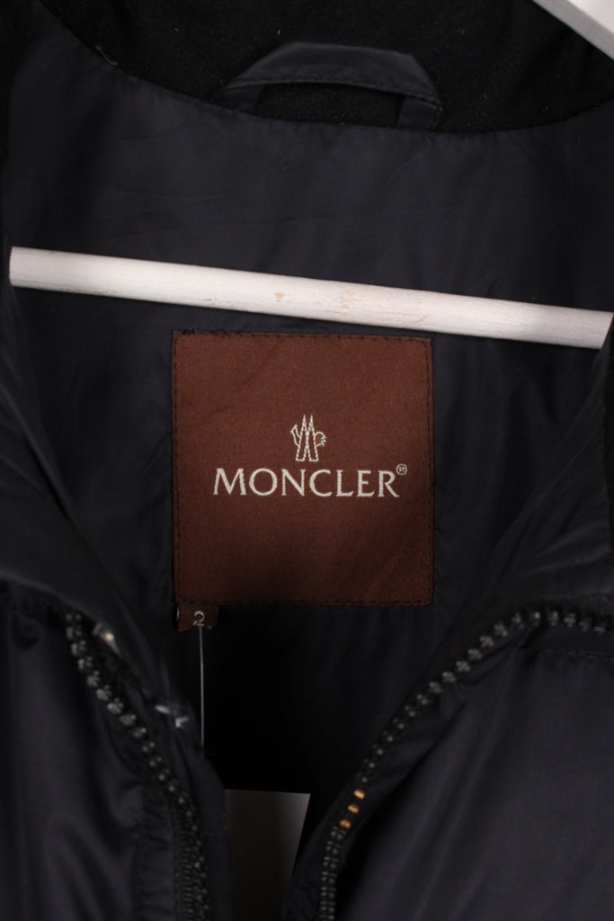 00's Moncler Down Fill Puffer Jacket Black Large - Payday Vintage