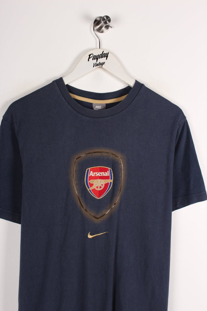 00's Nike Arsenal FC T-Shirt Navy Medium - Payday Vintage
