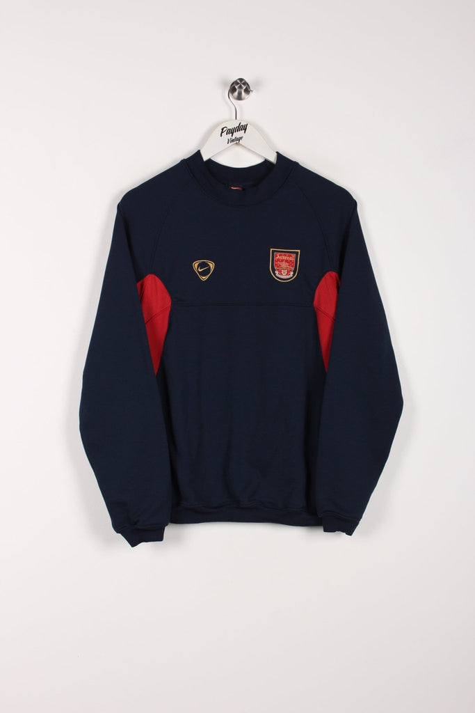 00's Nike Arsenal Sweatshirt Navy Medium - Payday Vintage