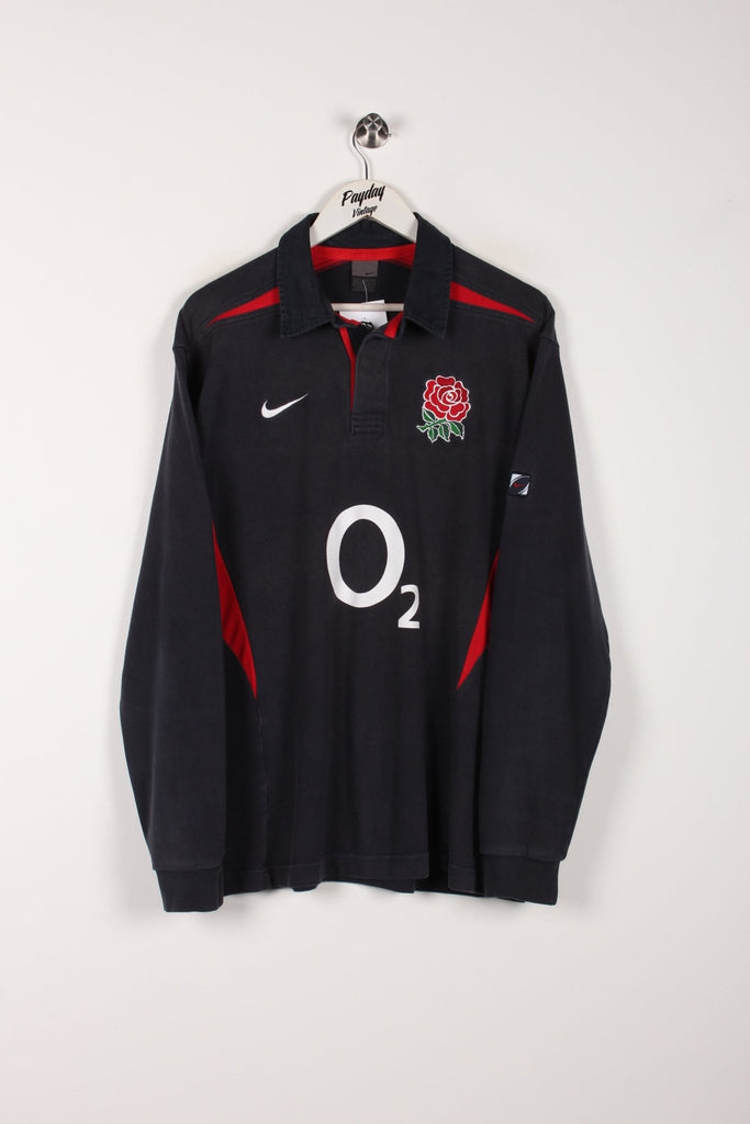 00's Nike England Rugby Shirt Navy XL - Payday Vintage