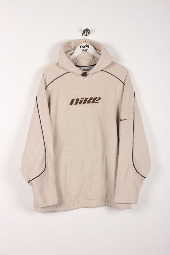 00's Nike Fleece Hoodie Beige XL - Payday Vintage