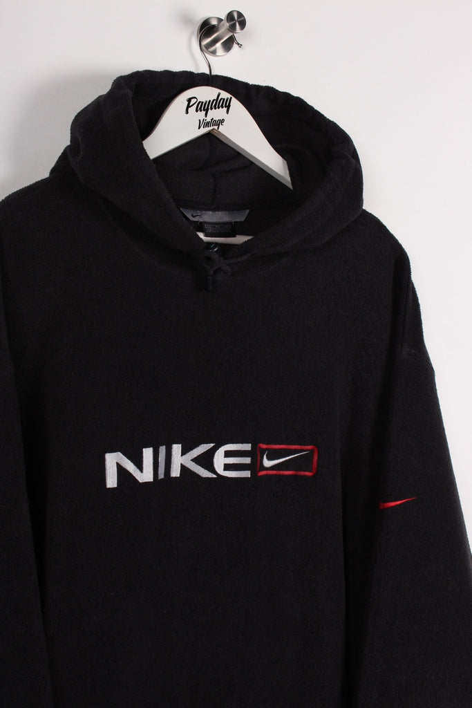 00's Nike Fleece Hoodie Black XXL - Payday Vintage