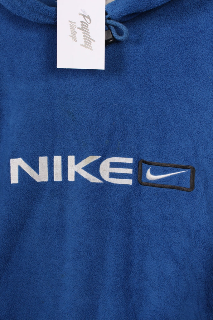 00's Nike Fleece Hoodie Blue XXL - Payday Vintage