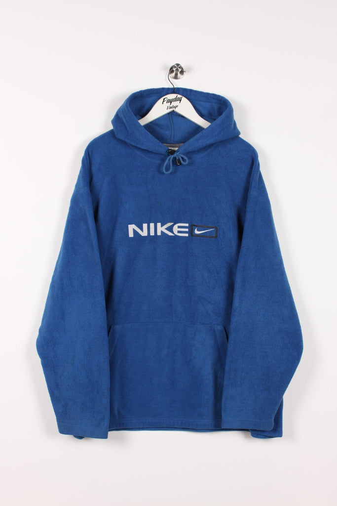 00's Nike Fleece Hoodie Blue XXL - Payday Vintage