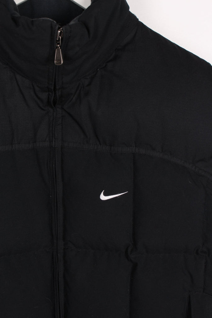 00's Nike Gilet Puffer Black Large - Payday Vintage