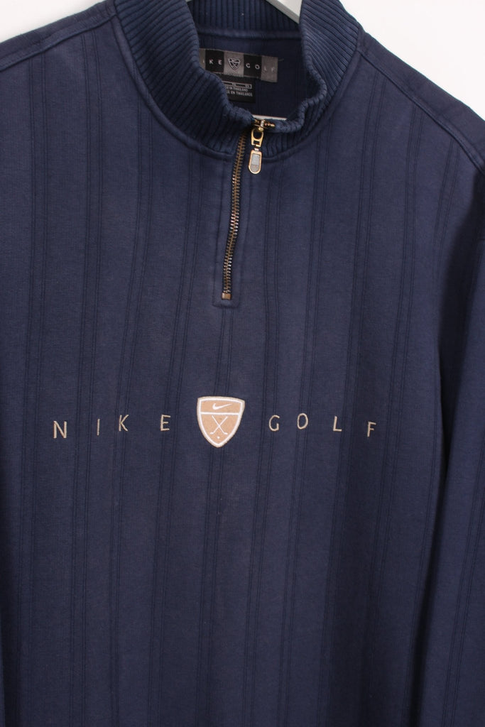 00's Nike Golf 1/4 Zip Sweatshirt Navy XL - Payday Vintage