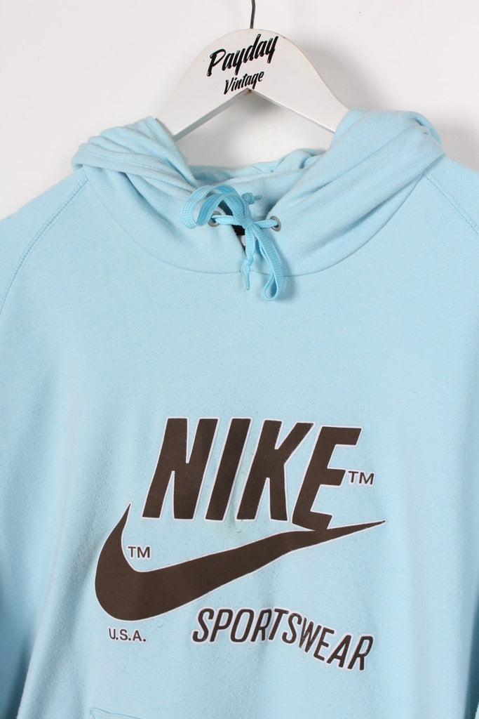 00's Nike Hoodie Baby Blue XL - Payday Vintage