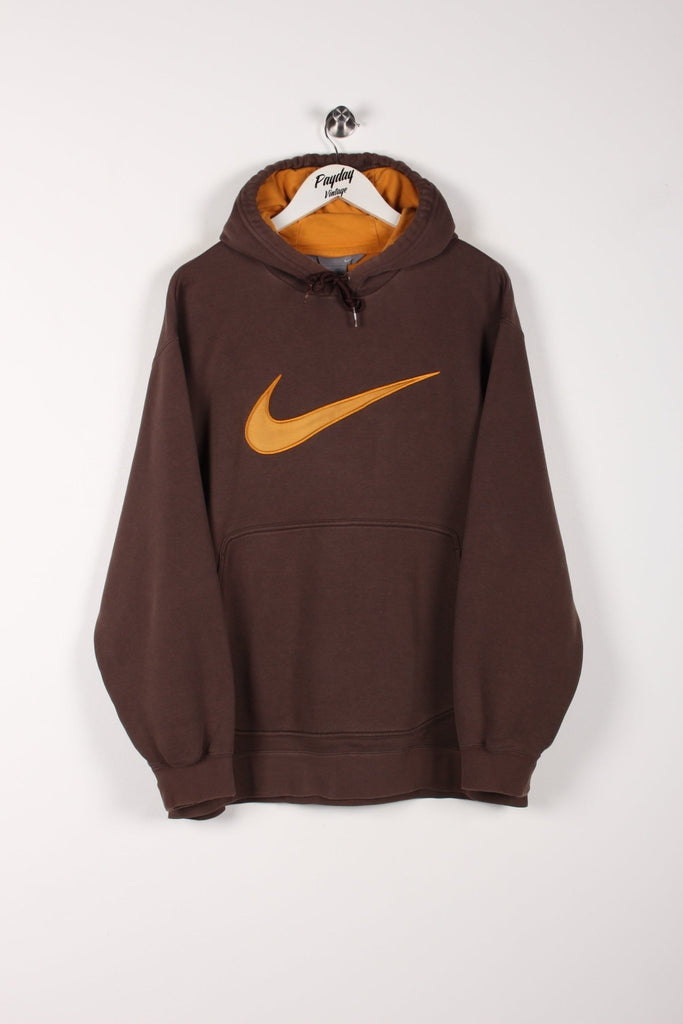 00's Nike Hoodie Brown XL - Payday Vintage