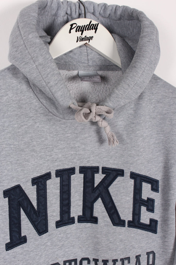 00's Nike Hoodie Grey Medium - Payday Vintage