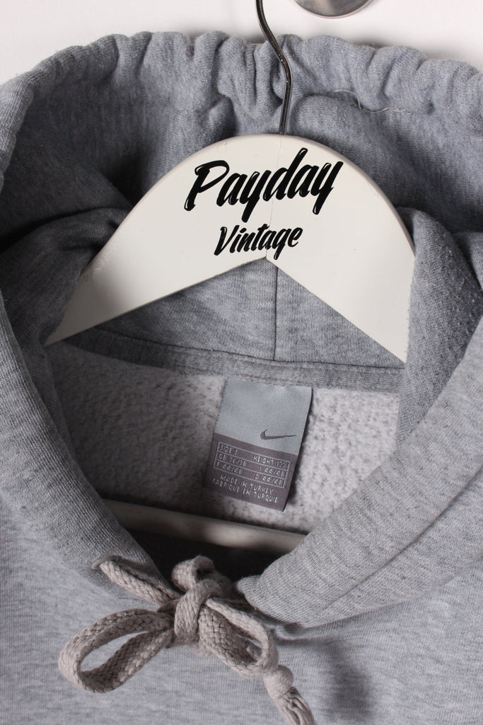 00's Nike Hoodie Grey Medium - Payday Vintage