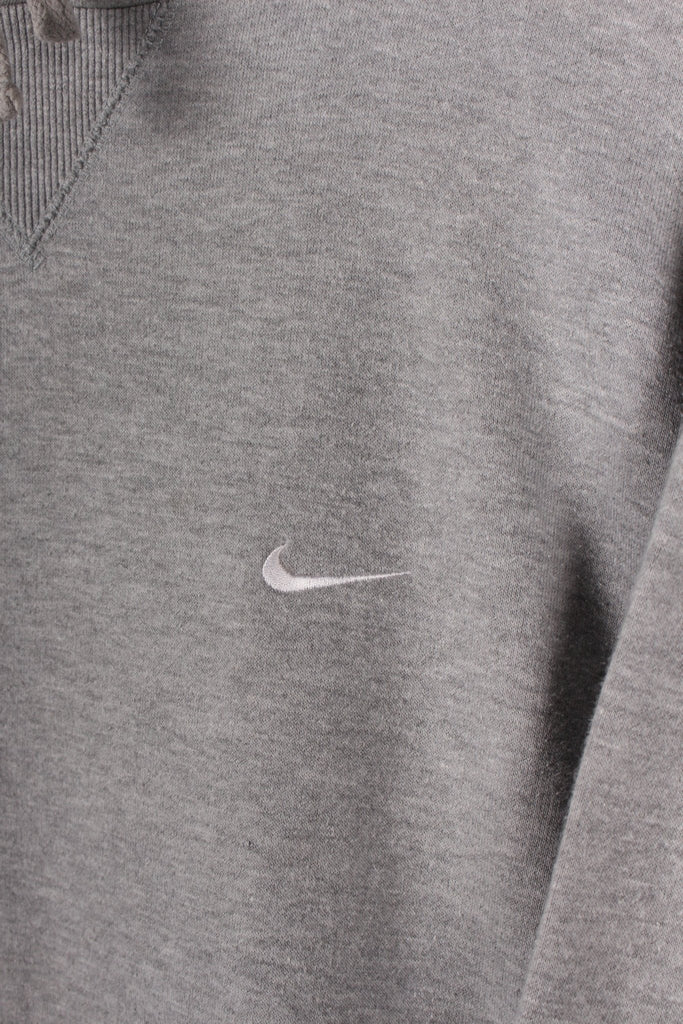 00's Nike Hoodie Grey Small - Payday Vintage