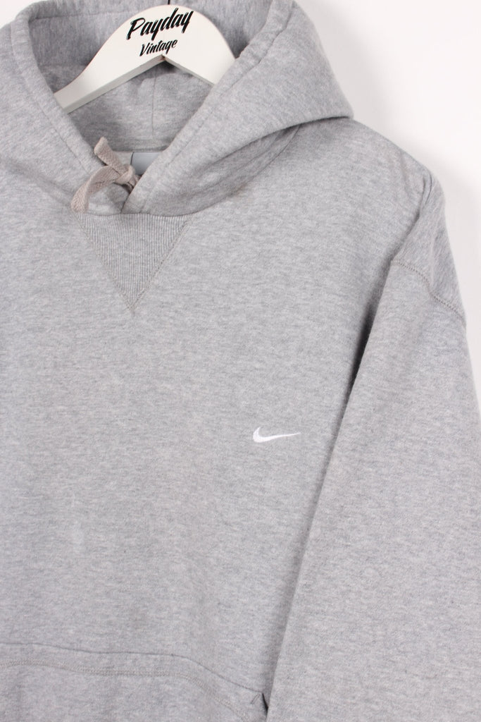 00's Nike Hoodie Grey XL - Payday Vintage