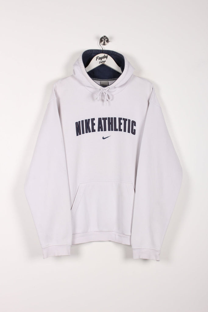 00's Nike Hoodie White Large - Payday Vintage