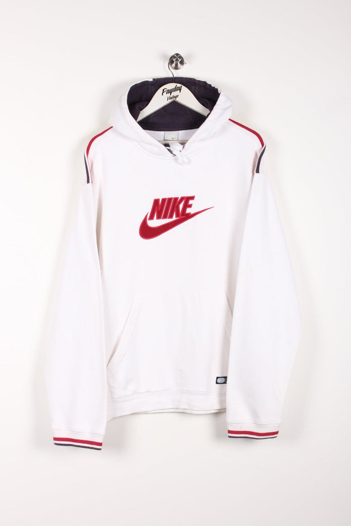 00's Nike Hoodie White XL - Payday Vintage
