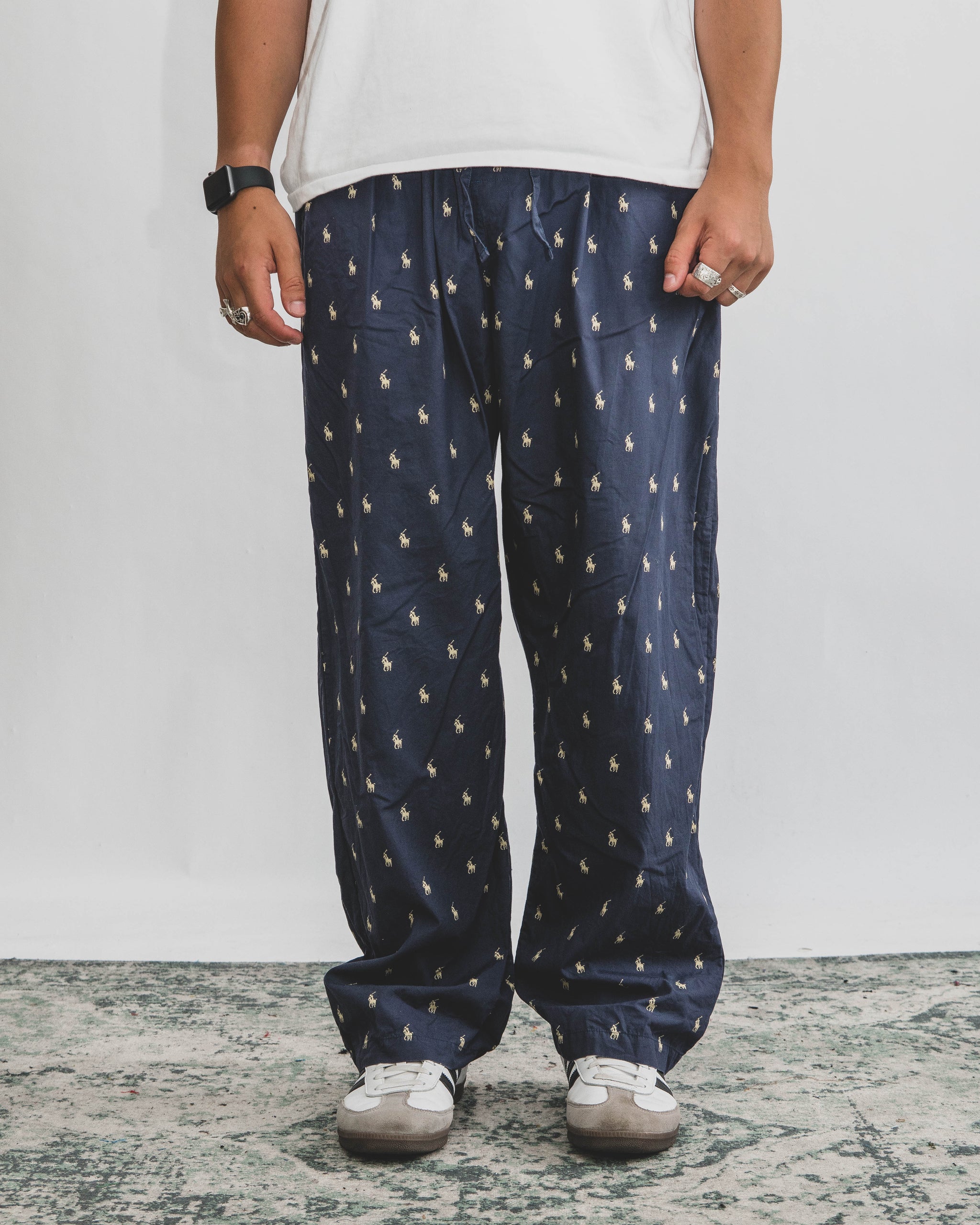 Ralph lauren monogram trousers on sale