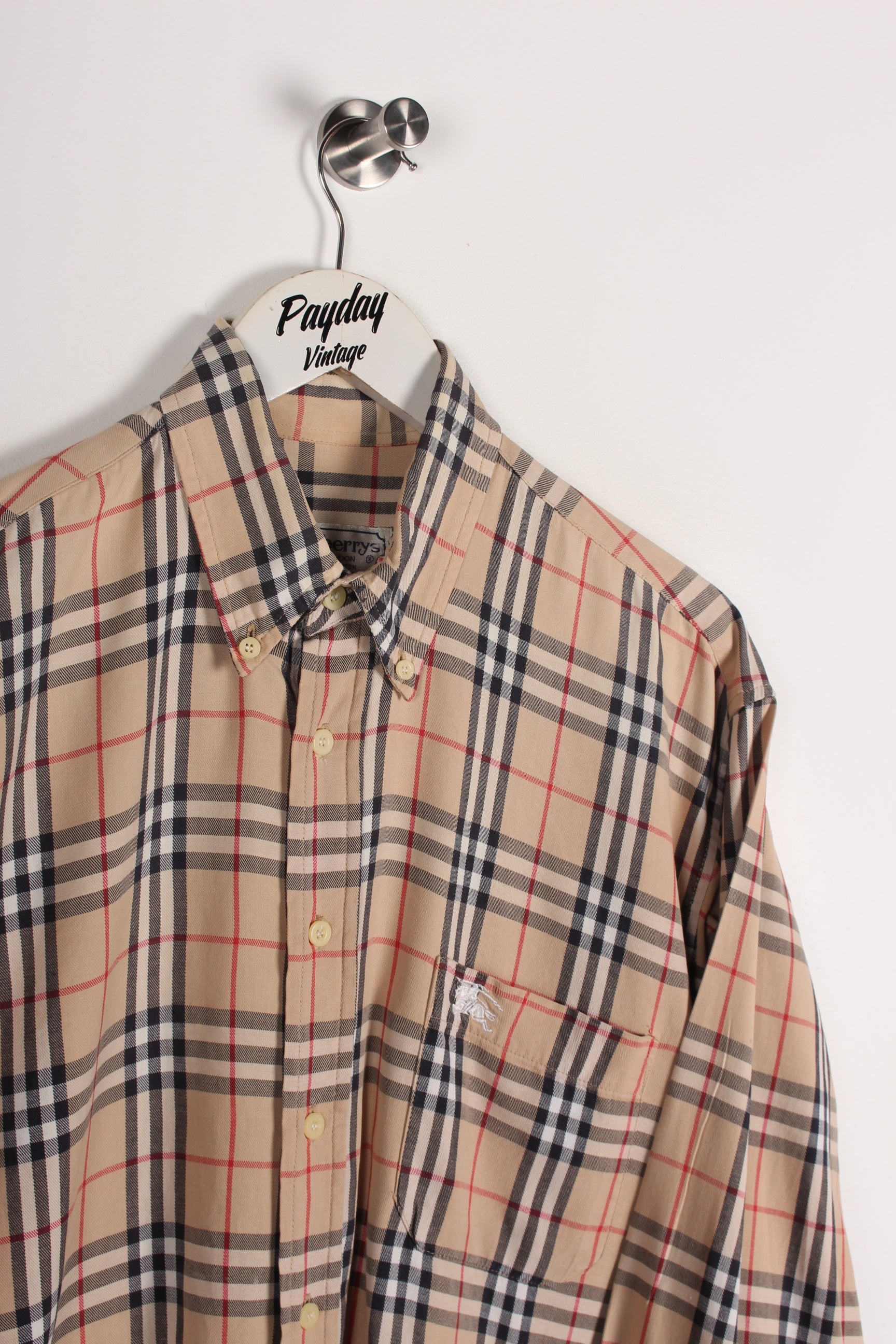 トップス vintage Burberry's nova check shirt el Burberrys Vintage Nova Check Shirt size XL | eBay