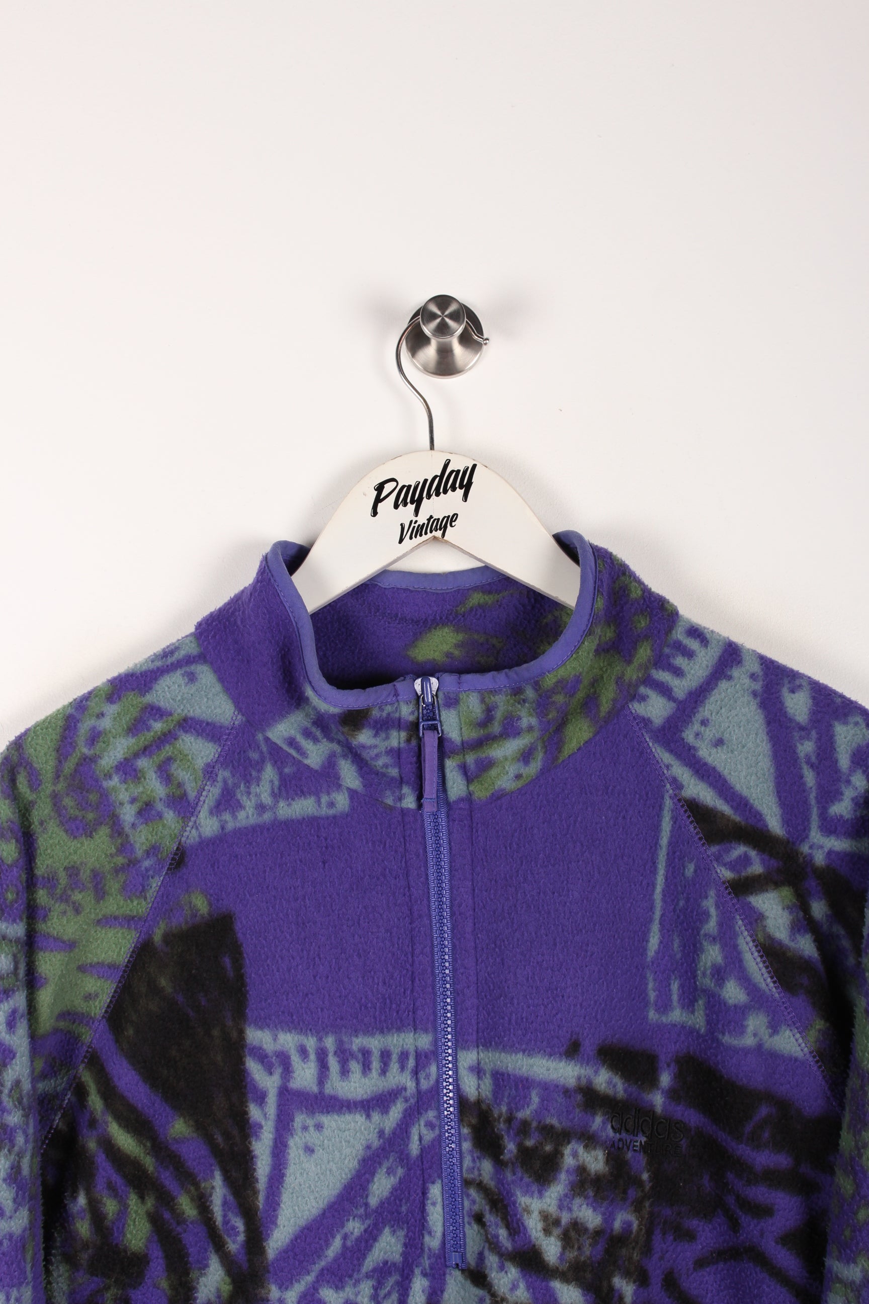 90's Adidas Adventure Abstract 1/4 Zip Fleece Large – Payday Vintage