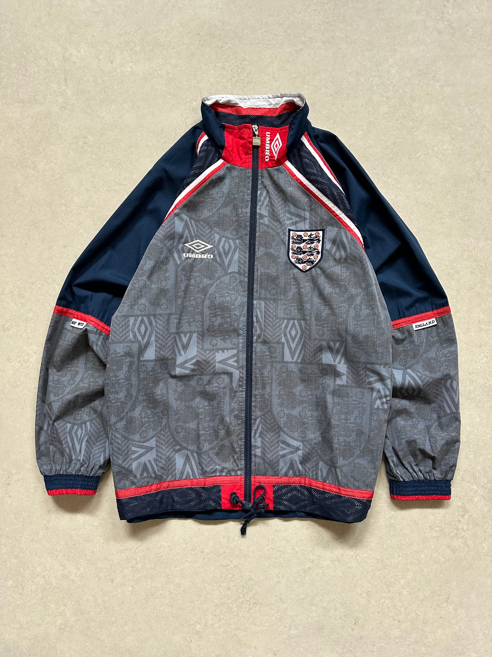 UMBRO　1993〜95 イングランド代表　トラックジャケット 中古・古着通販】UMBRO (アンブロ) トラックジャケット/イングランド