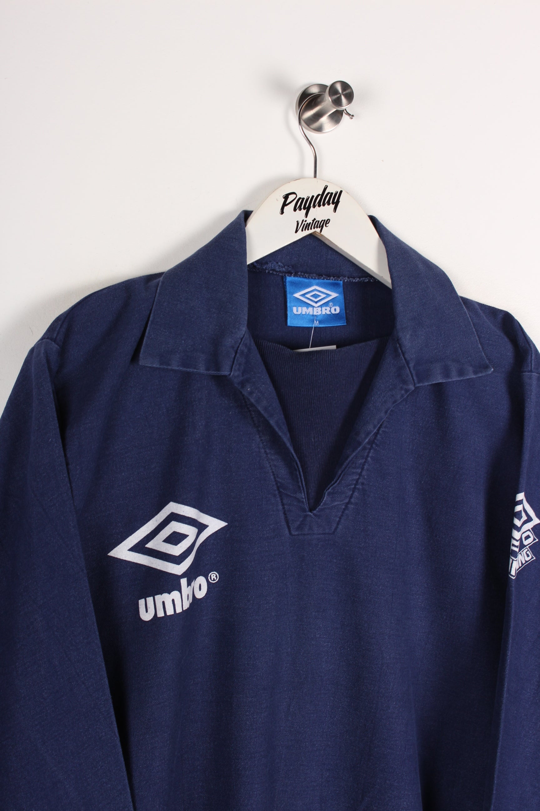 90's Umbro Drill Top Navy Medium – Payday Vintage