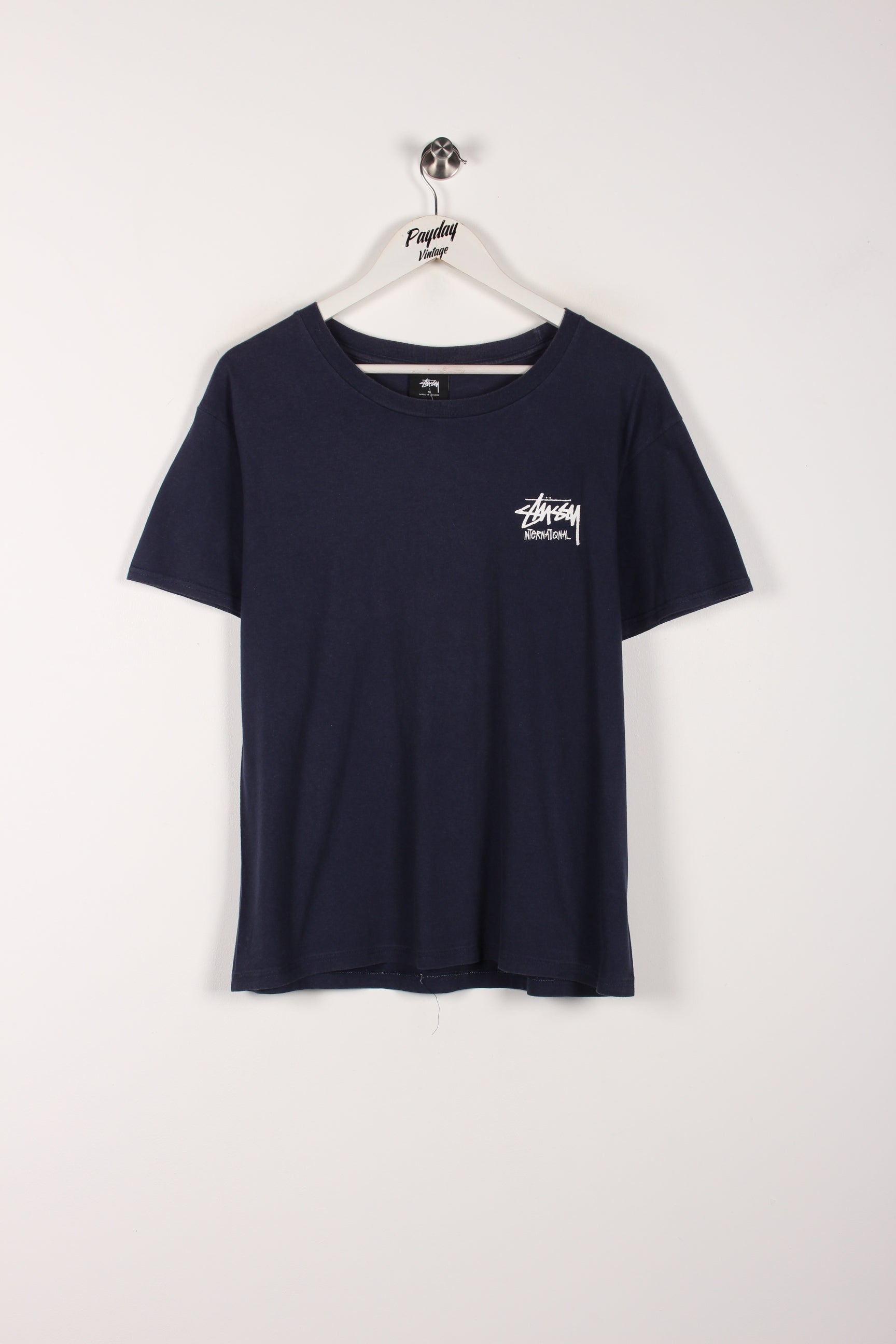 Stüssy Graphic T-Shirt Navy Small