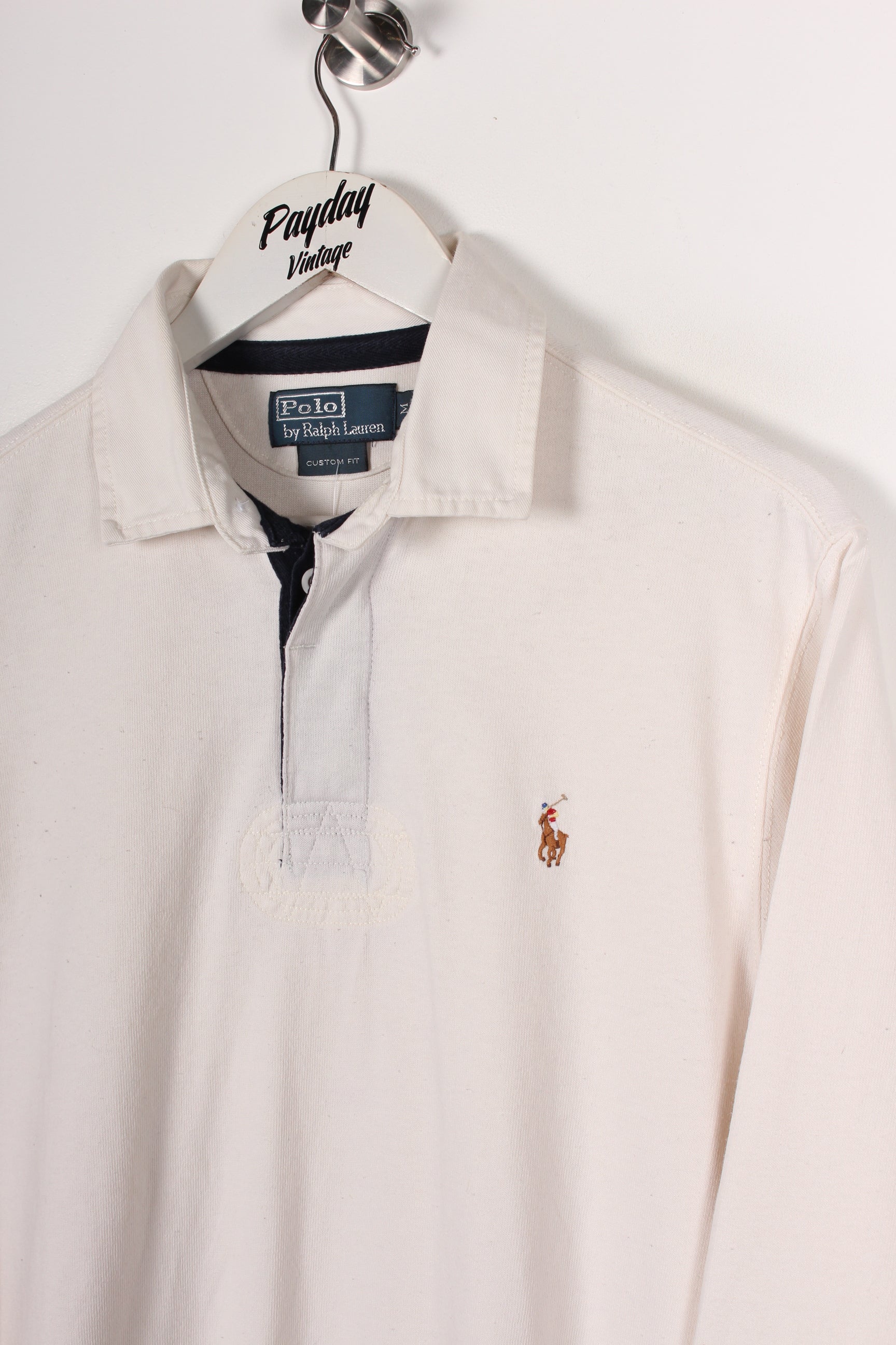 Ralph Lauren Rugby Shirt White Medium