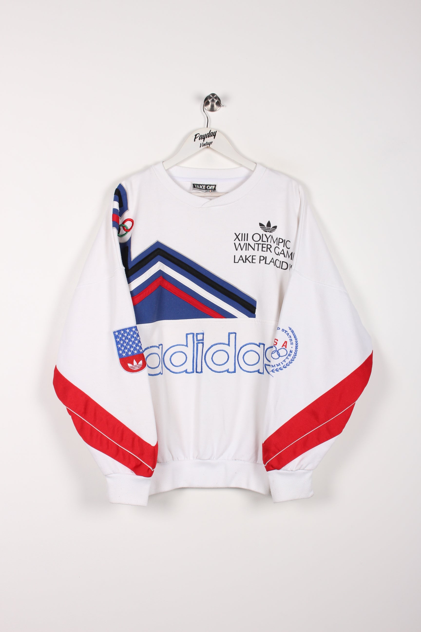 90's Adidas Sweatshirt White XL – Payday