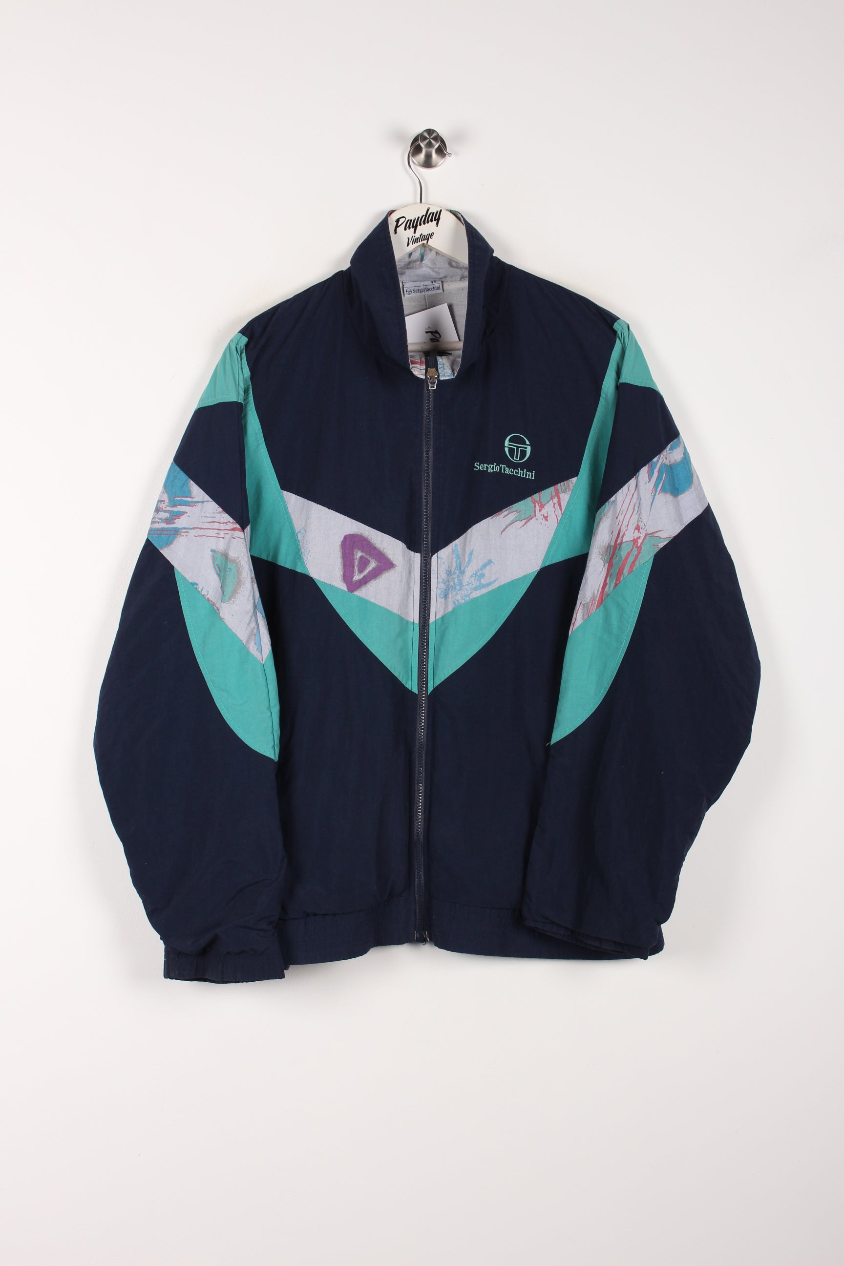 90's Sergio Tacchini Track Jacket Navy Large – Payday Vintage
