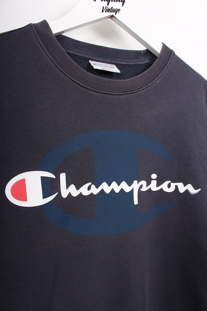 Champion Sweatshirt Navy Small - Payday Vintage