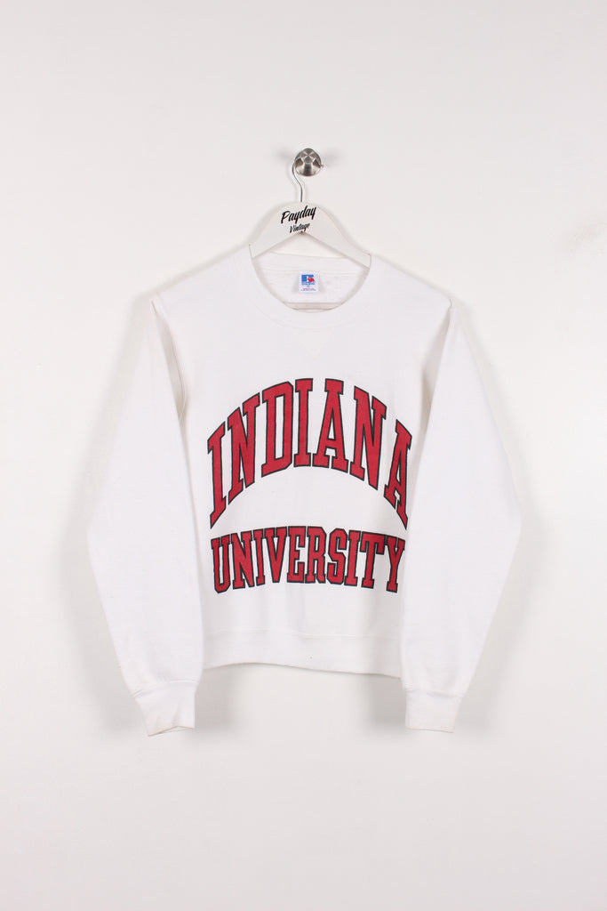 Indiana University Sweatshirt White XS - Payday Vintage